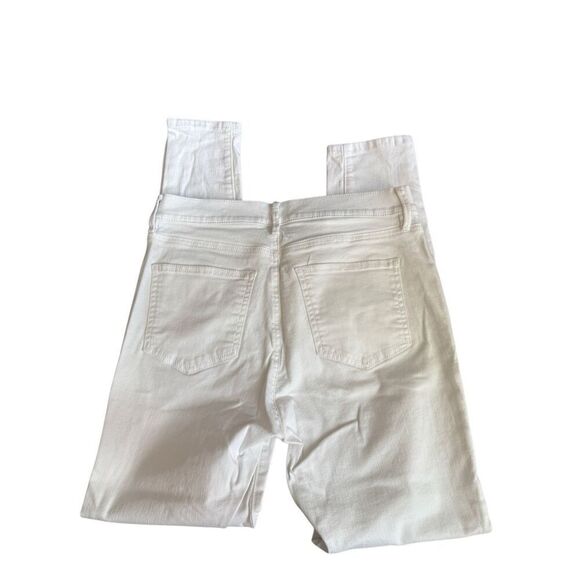 Ann Taylor White Skinny Jeans- Size 6 - Picture 3 of 7